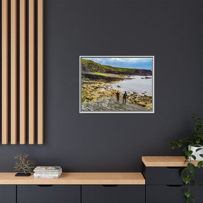 Sligo County Matte Canvas, Framed (Multi-color)