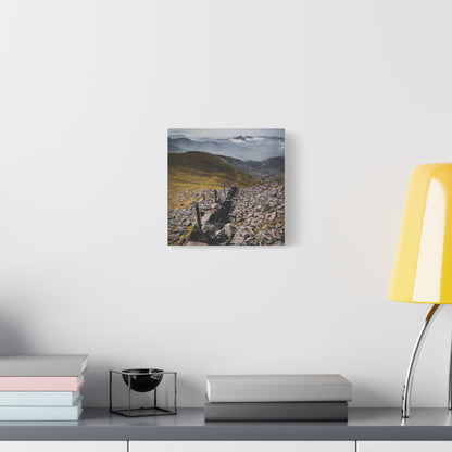 Wall in Mountains Matte Canvas, Stretched, 1.25"