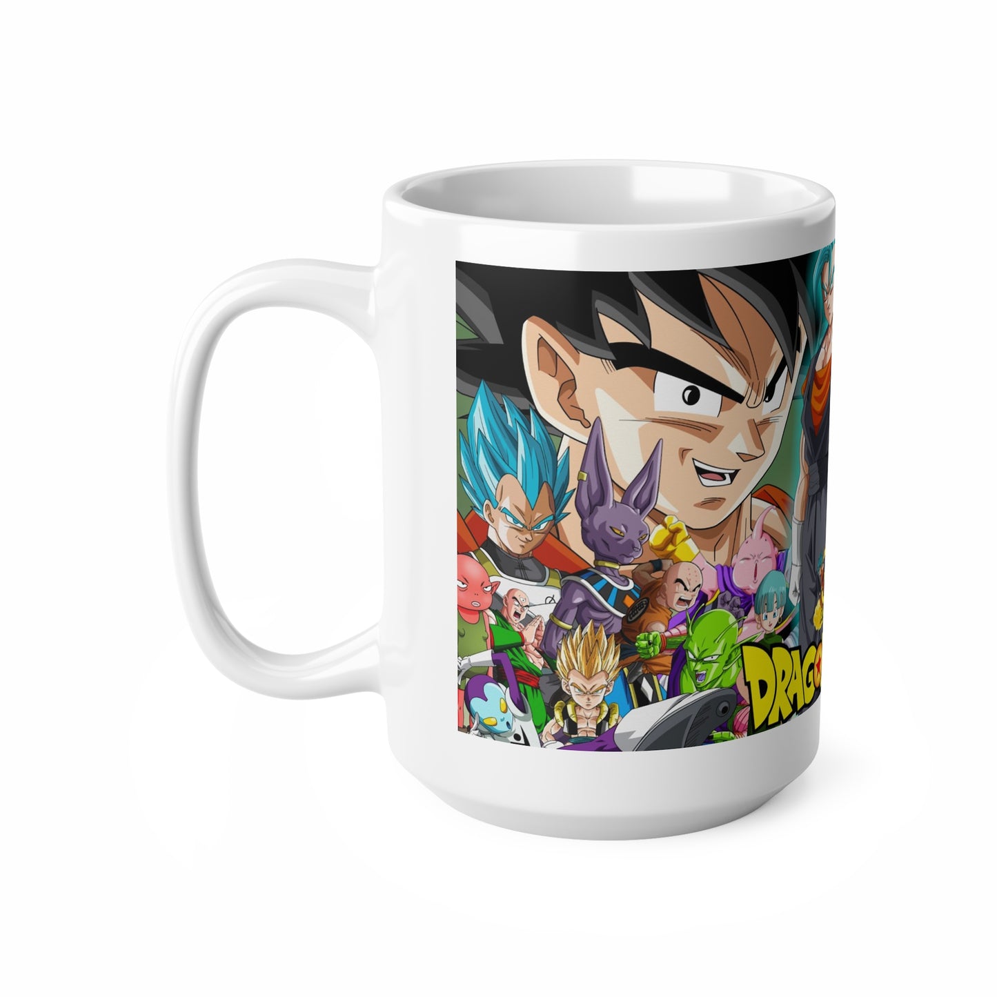 Dragon Ball Super Ceramic Coffee Cups - 11oz & 15oz Anime Mugs