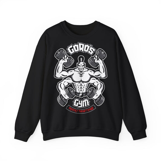 Gym Motivation Crewneck Sweatshirt - Perfect for Fitness Enthusiasts Black