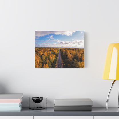 Somewhere in Lithuania Matte Canvas, Stretched, 1.25"