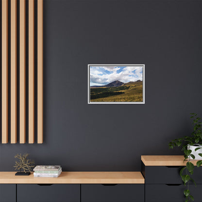 Mount Brandon Matte Canvas, Framed (Multi-color)