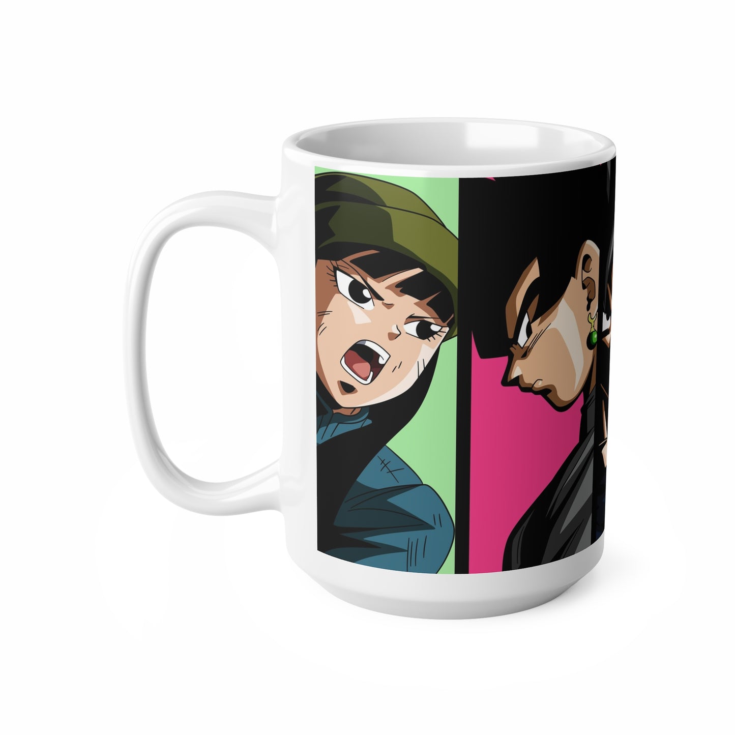 Anime Character Ceramic Coffee Cup - 11oz & 15oz - Perfect for Fans