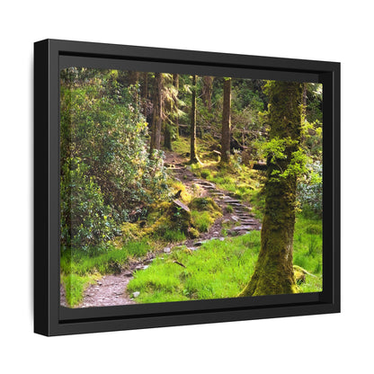 Torc Trail Matte Canvas, Framed (Multi-color)