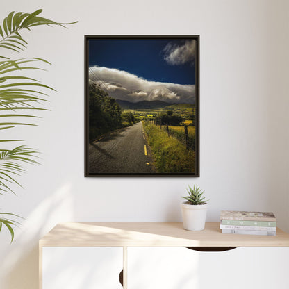 Somewhere In Kerry Matte Canvas, Framed (Multi-color)