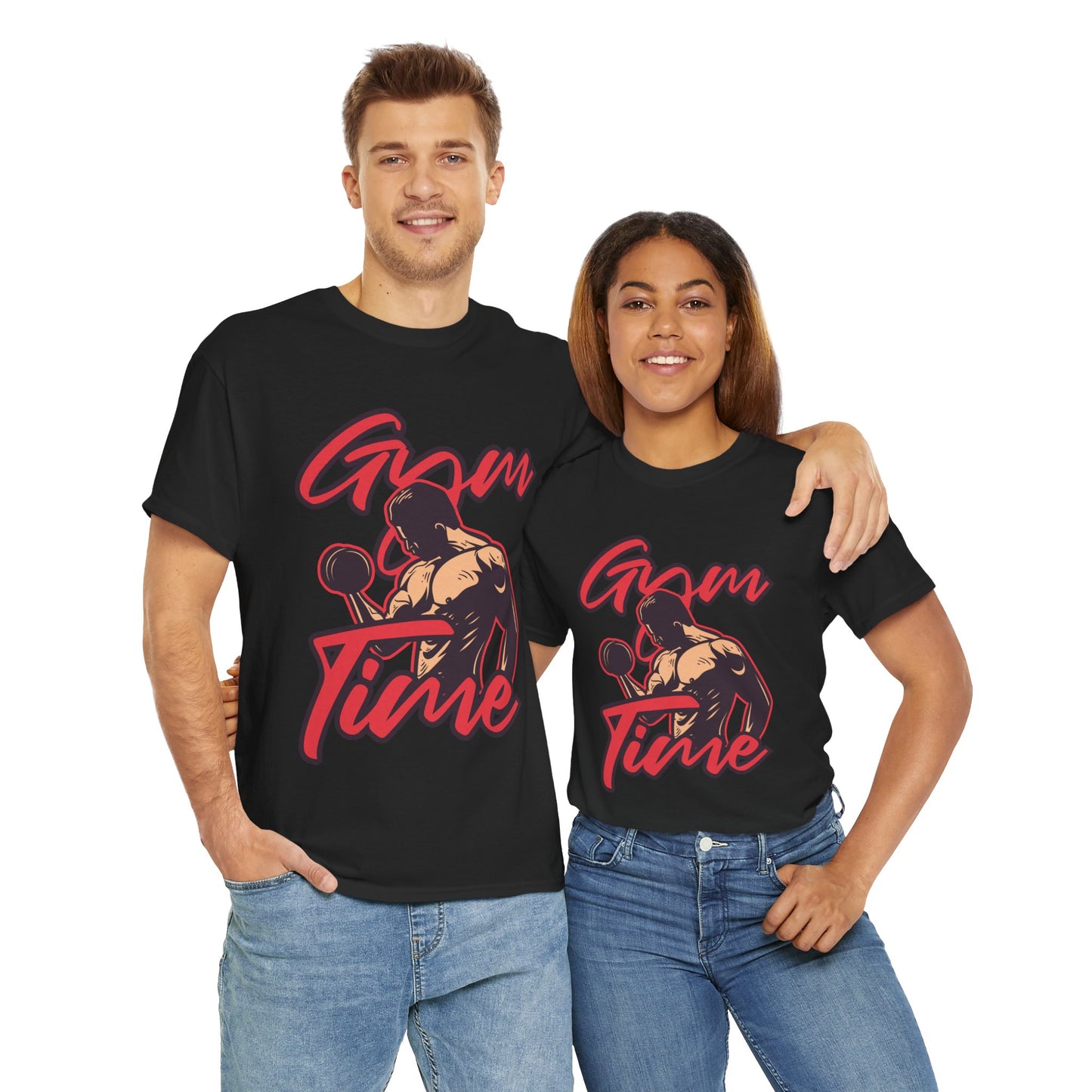 Gym Time Unisex Heavy Cotton Tee