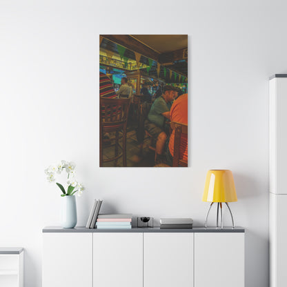 Irish Pub Matte Canvas, Stretched, 1.25"
