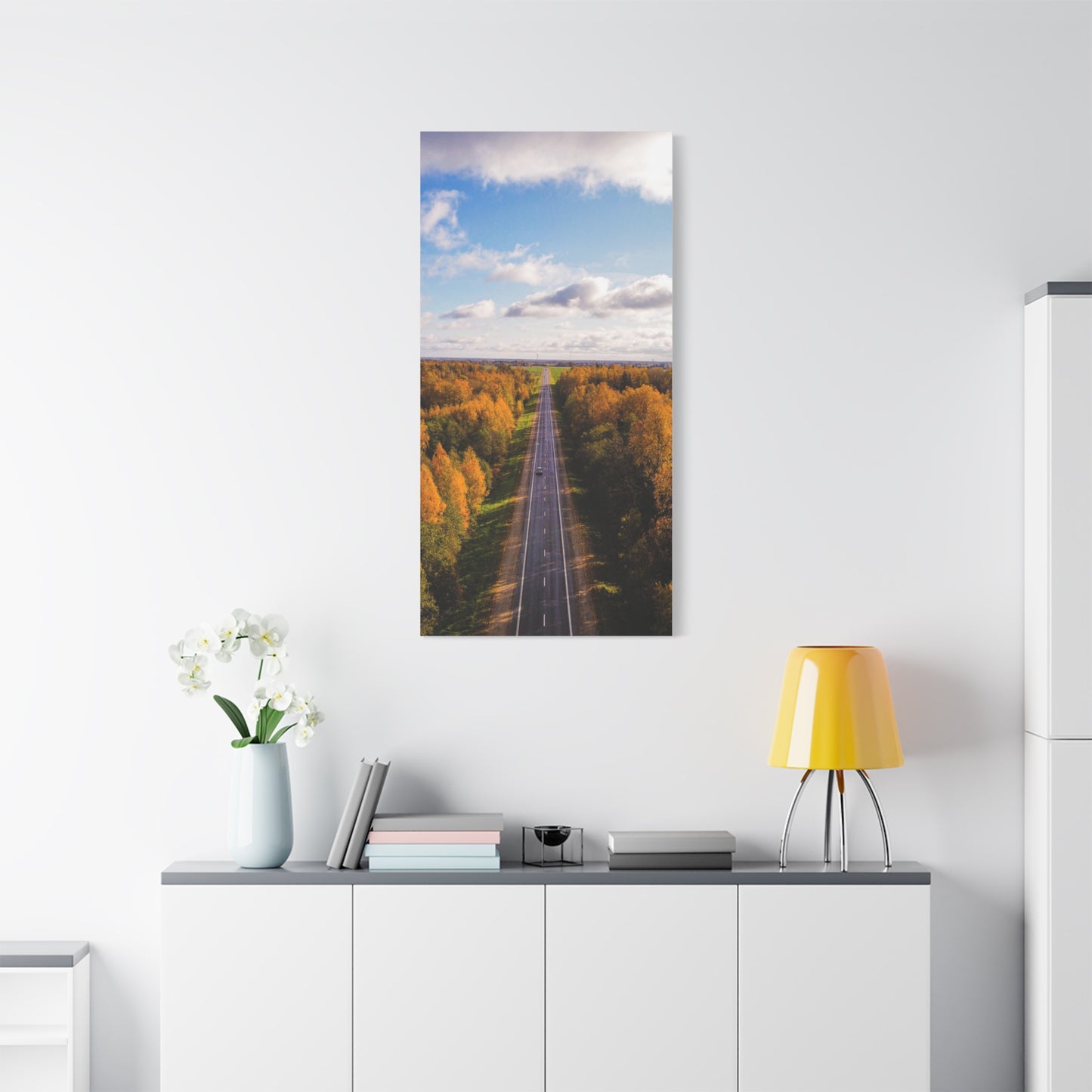 Somewhere in Lithuania Matte Canvas, Stretched, 1.25"