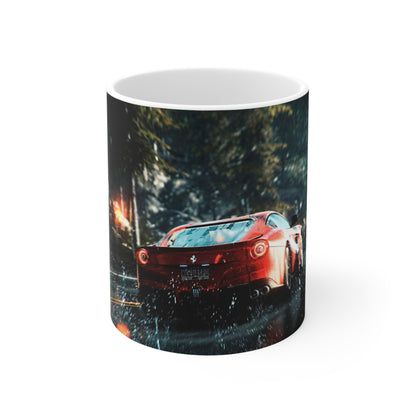 Need for Speed Ceramic Coffee Mug - 11oz & 15oz Racing Design