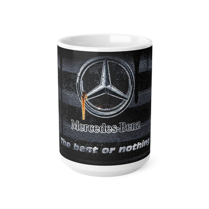 Mercedes - Benz The Best or Nothing Ceramic Coffee Cups - 11oz & 15oz