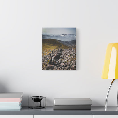 Wall in Mountains Matte Canvas, Stretched, 1.25"