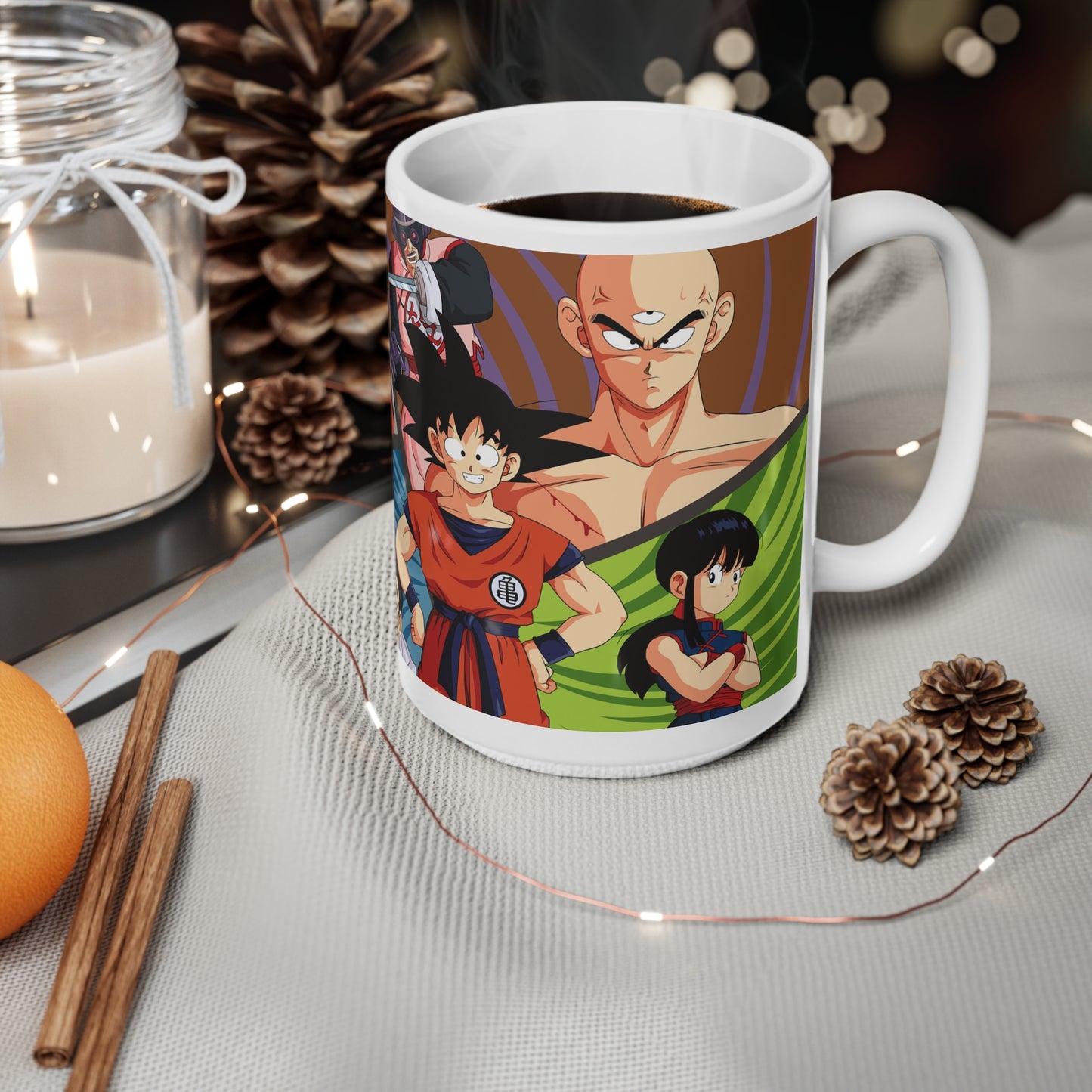 Dragon Ball Z Ceramic Coffee Mugs - Fun Cartoon Characters - Perfect for Fans!