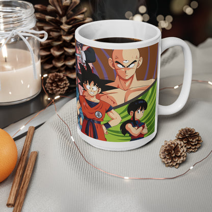 Dragon Ball Z Ceramic Coffee Mugs - Fun Cartoon Characters - Perfect for Fans!