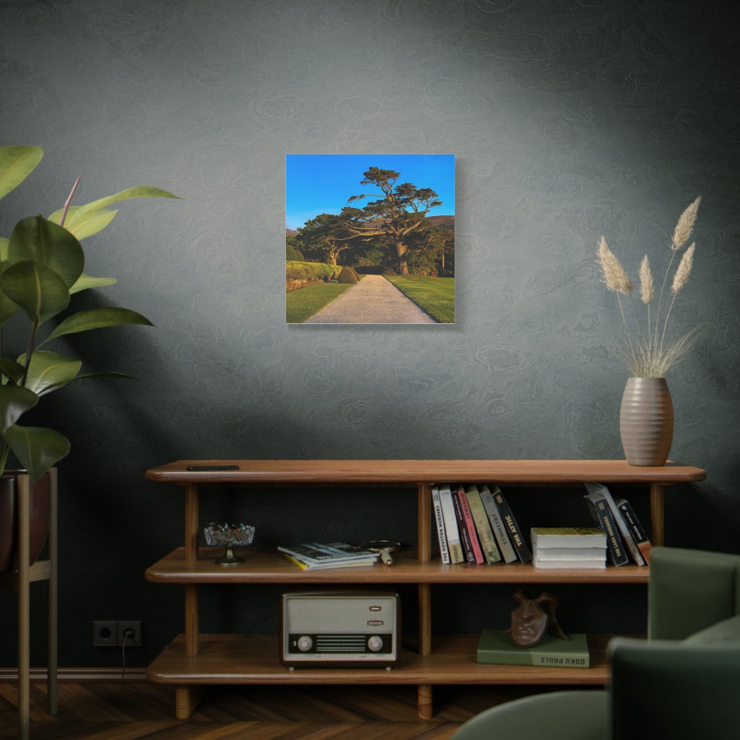 Muckross House Garden Matte Canvas, Stretched, 1.25"