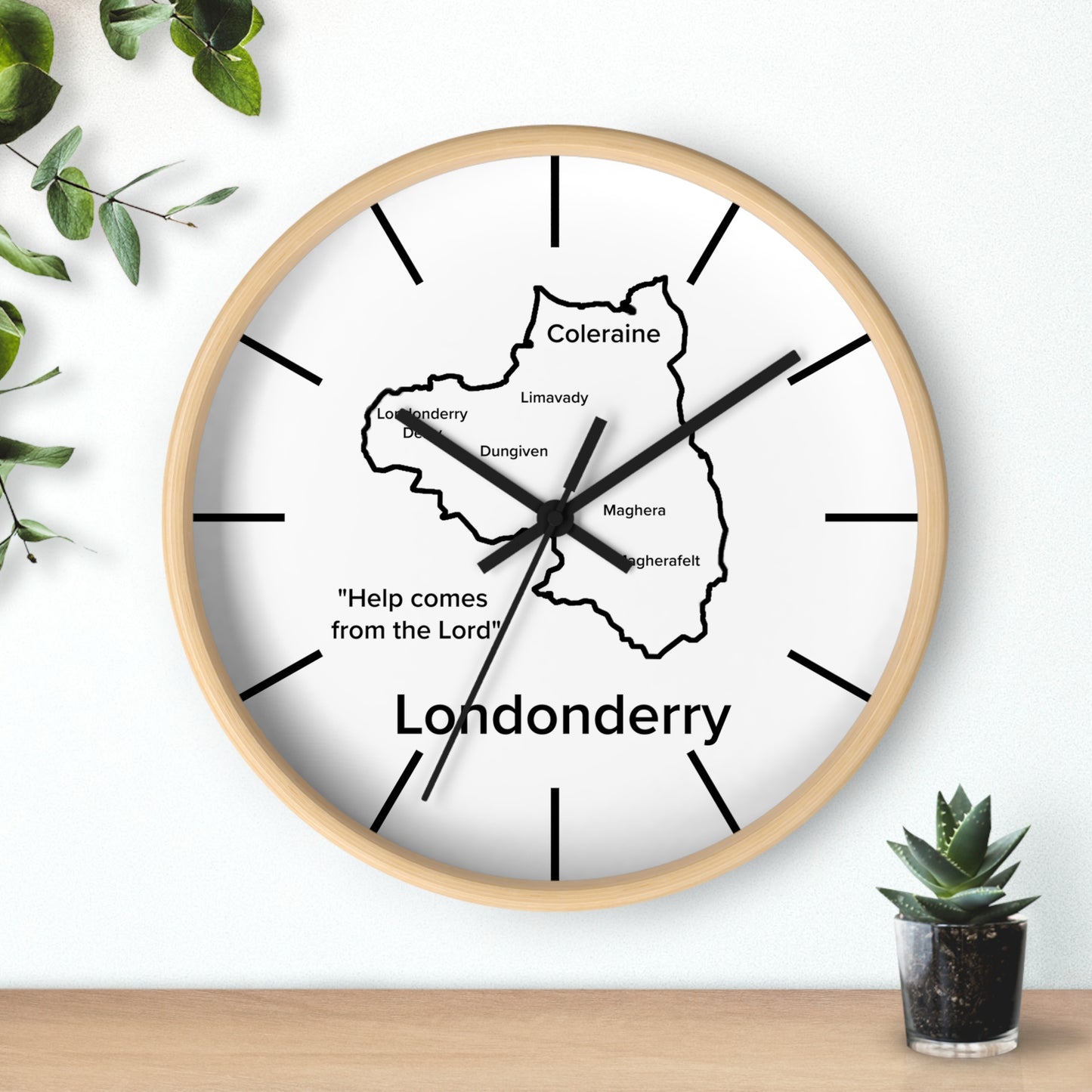 Londonderry County Wall Clock
