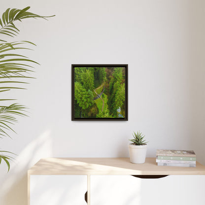 Glanageenty Forest Matte Canvas, Framed (Multi-color)