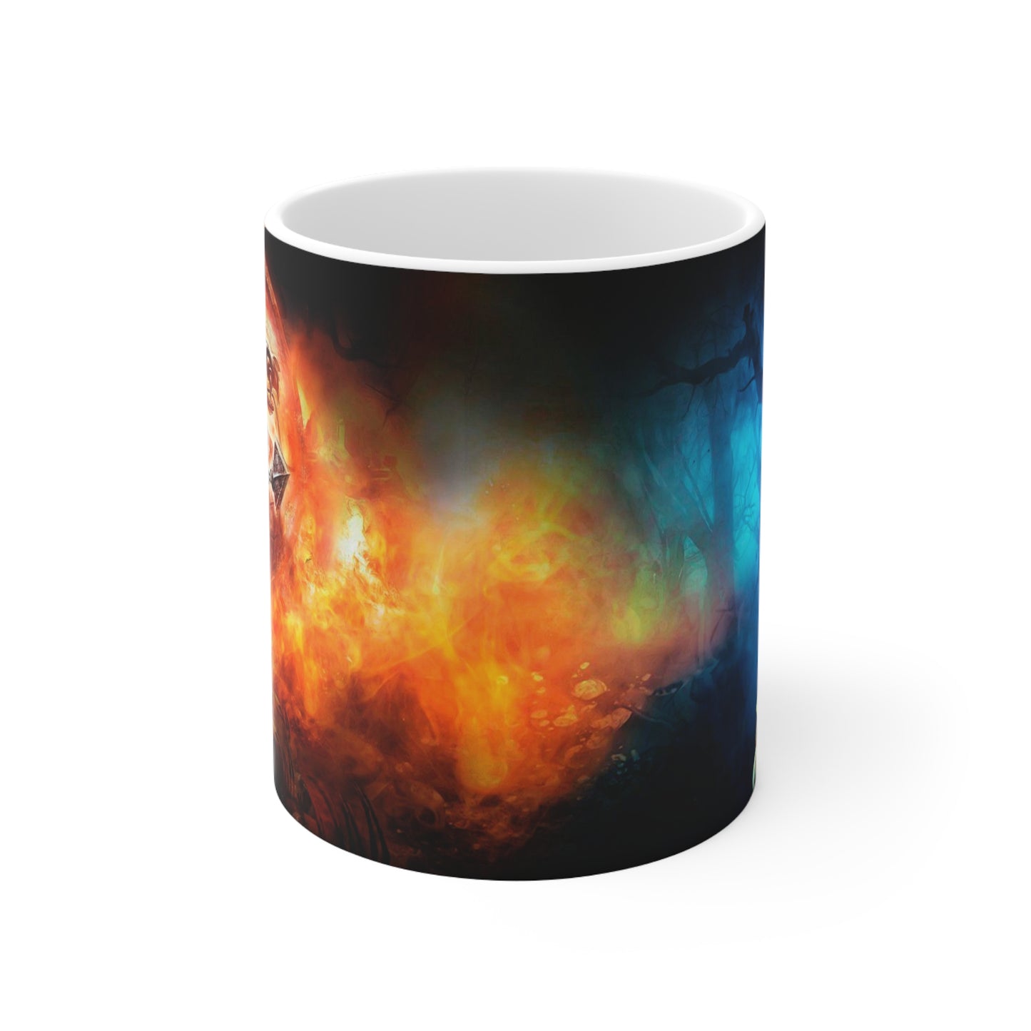 Fantasy-Themed Ceramic Coffee Mug | 11oz & 15oz | Perfect for Gamers & Collectors