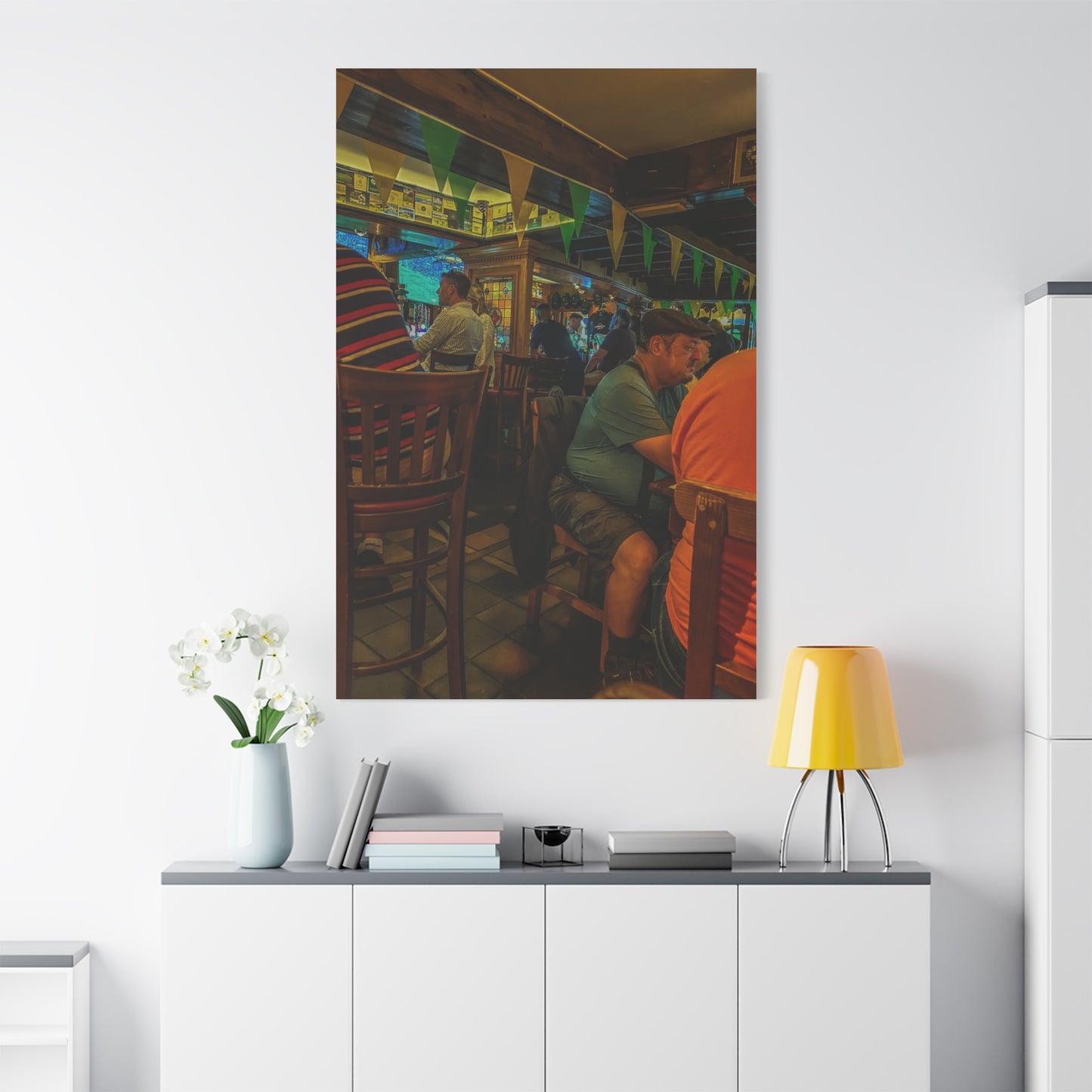 Irish Pub Matte Canvas, Stretched, 1.25"