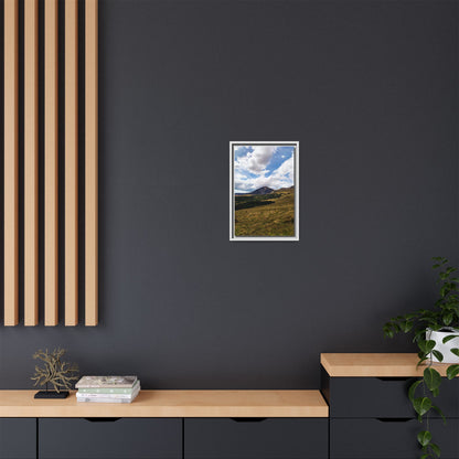 Mount Brandon Matte Canvas, Framed (Multi-color)