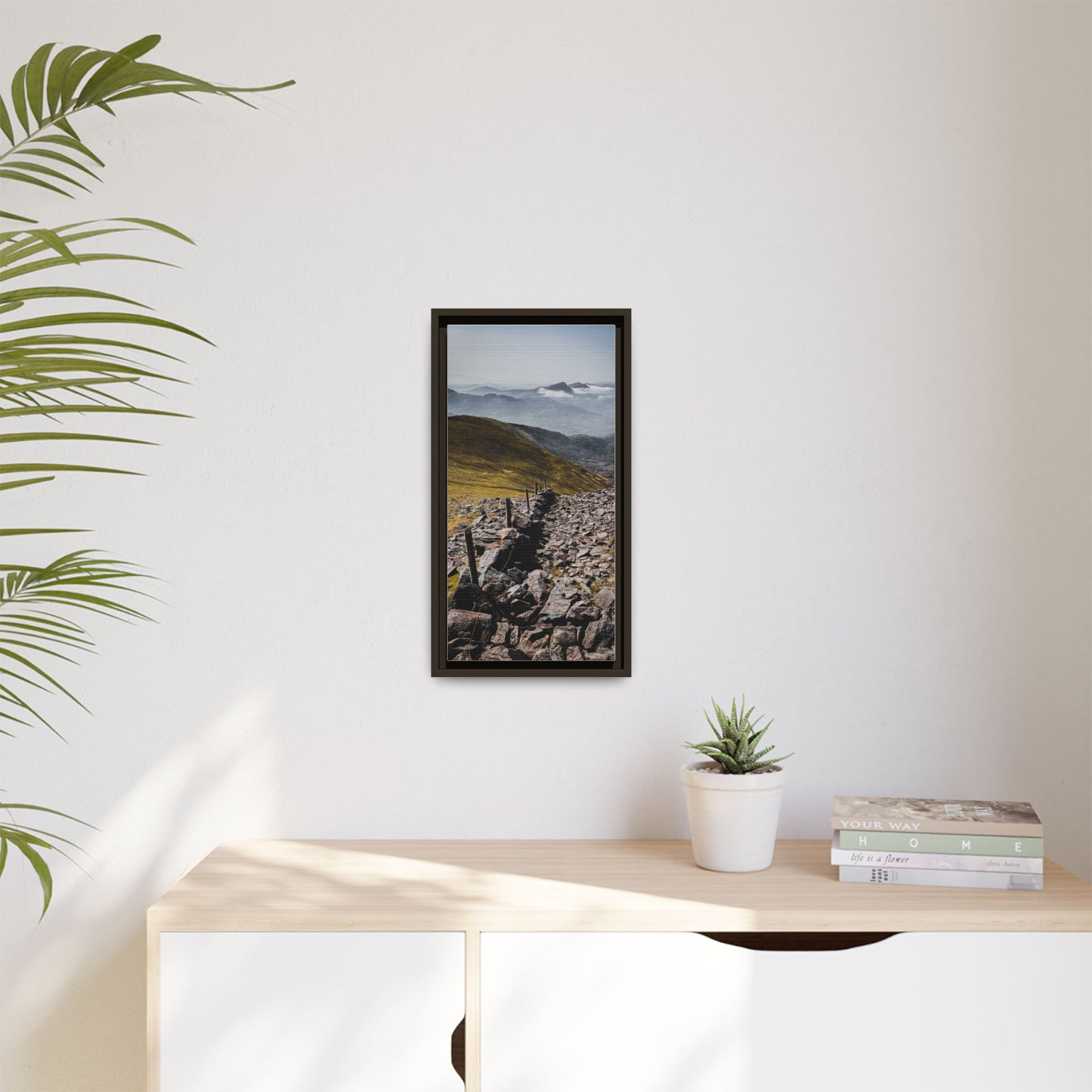Wall Matte Canvas, Framed (Multi-color)