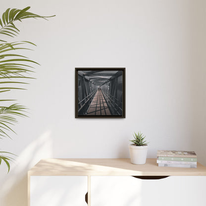 Dingle Pier Matte Canvas, Framed (Multi-color)