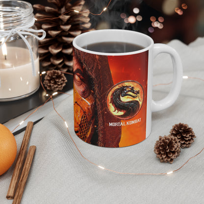 Mortal Kombat Ceramic Coffee Cup - 11oz & 15oz - Perfect for Gamers!