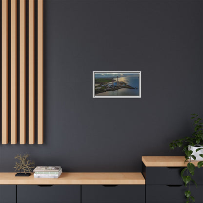 Target  Power Station Matte Canvas, Framed (Multi-color)