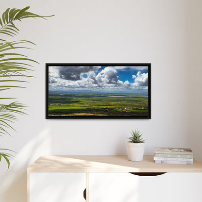 Kerry Panorama Matte Canvas, Framed (Multi-color)