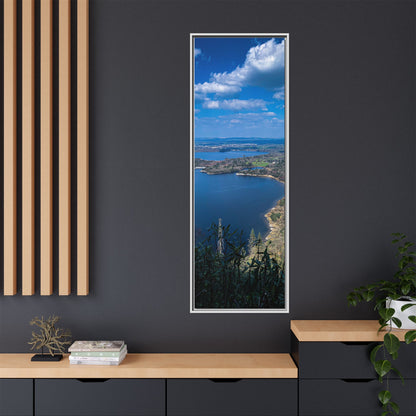 Kuckross Lake Matte Canvas, Framed (Multi-color)