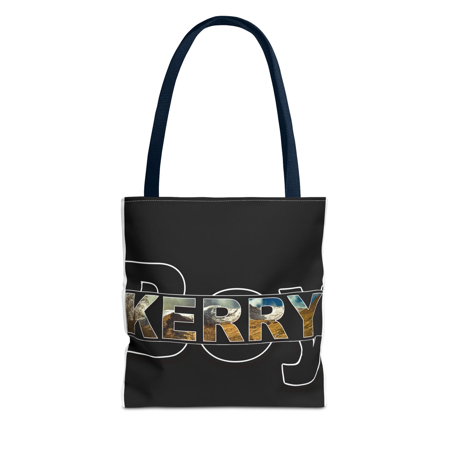 Kerry Boy Black - Black Tote Bag (AOP)