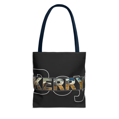 Kerry Boy Black - Black Tote Bag (AOP)