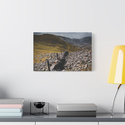 Wall in Mountains Matte Canvas, Stretched, 1.25"