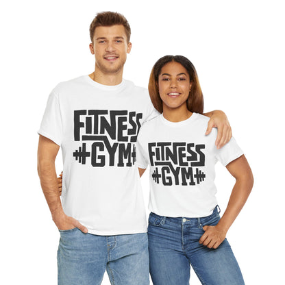 Fitness Gym Unisex Heavy Cotton Tee - Workout Motivational Shirt