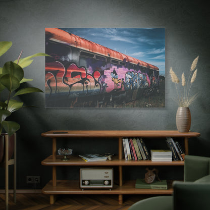 Night Train Matte Canvas, Stretched, 1.25"