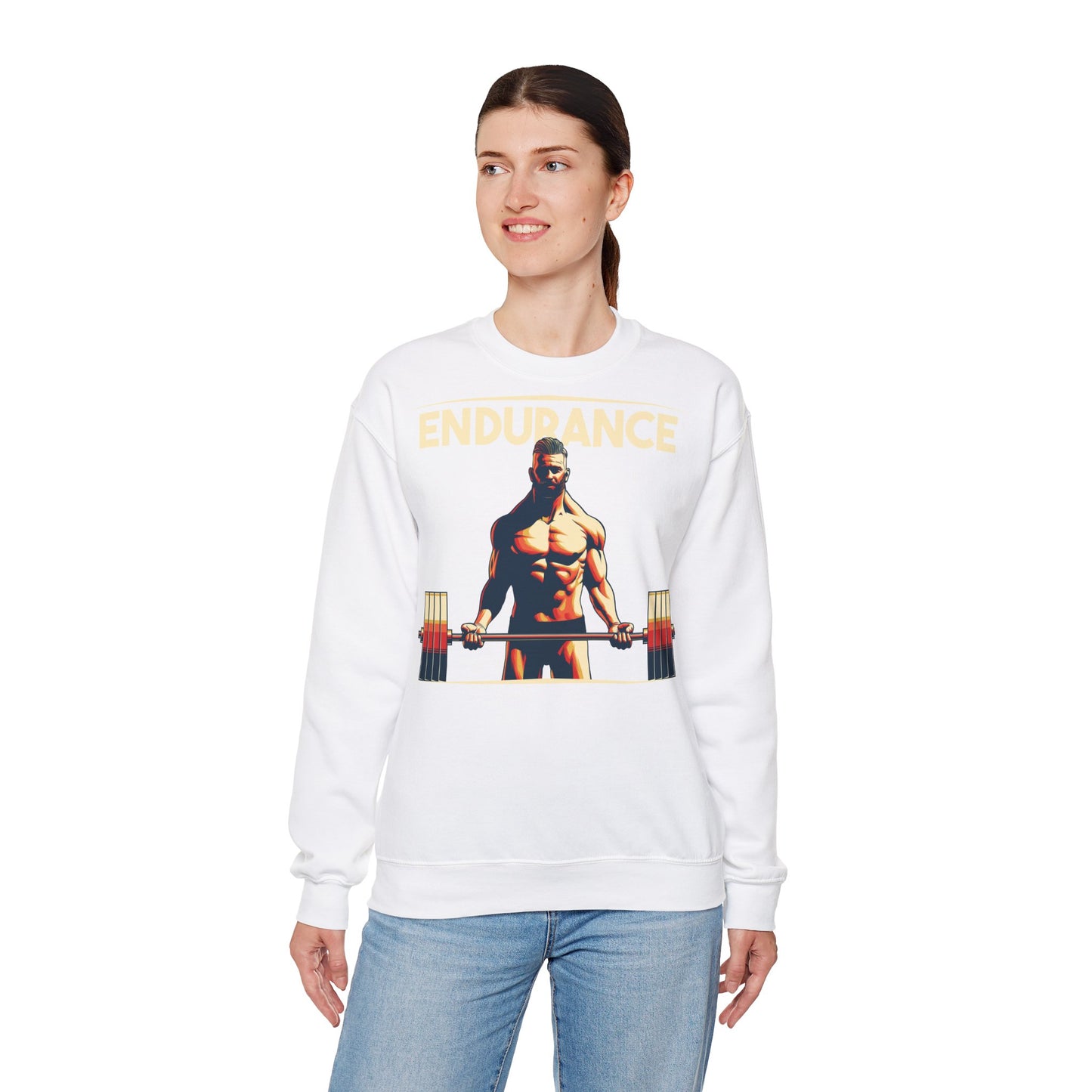 Endurance Motivation Unisex Heavy Blend™ Crewneck Sweatshirt - Perfect for Fitness Enthusiasts