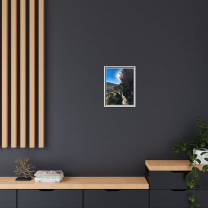 Glanteenassig Trail Matte Canvas, Framed (Multi-color)