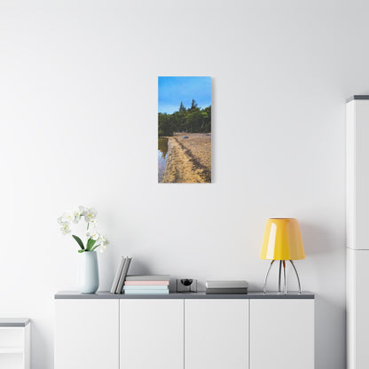 Muckross Lake Beach Matte Canvas, Stretched, 1.25"