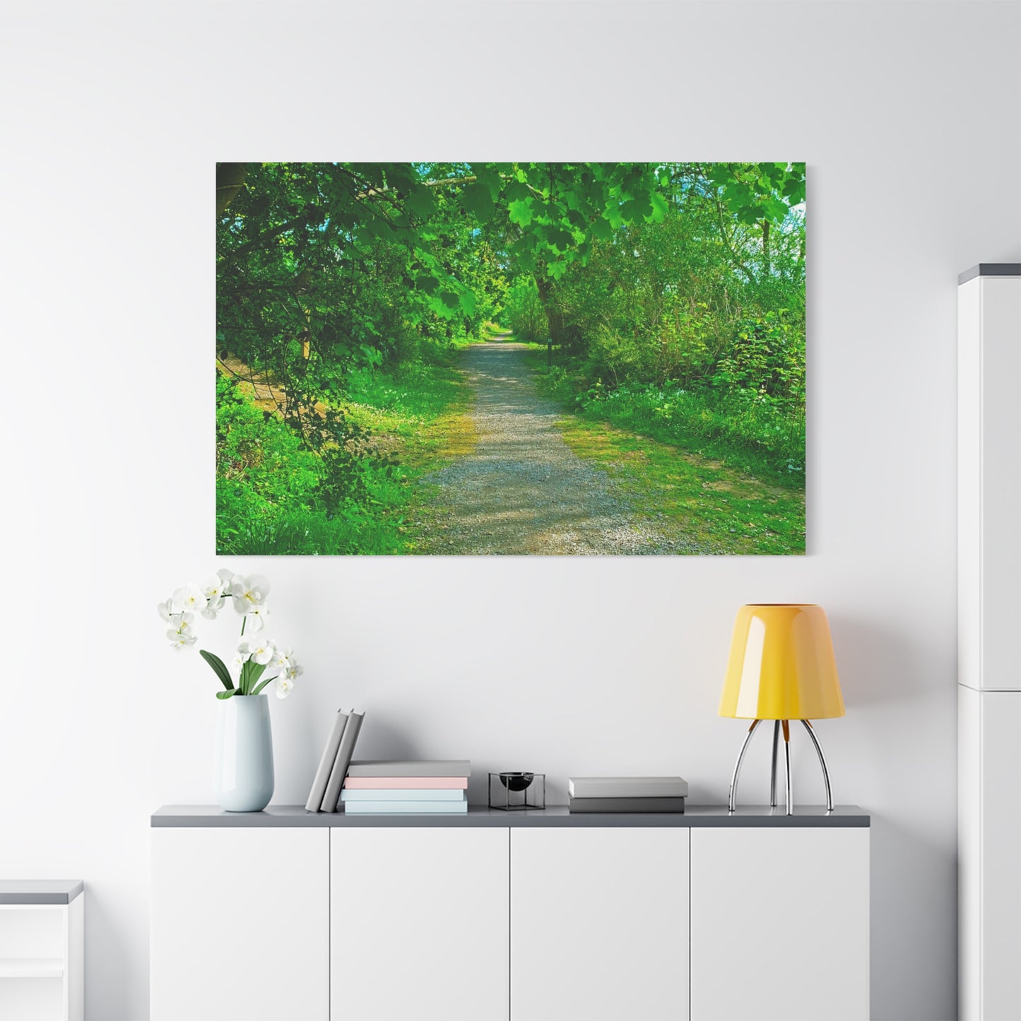 Listowel River Walk Matte Canvas, Stretched, 1.25"