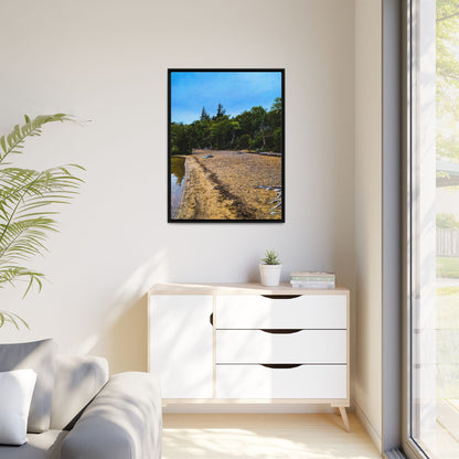 Killarney Beach Matte Canvas, Framed (Multi-color)