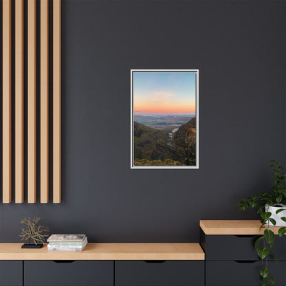 On The Way To Mount Brandon Matte Canvas, Framed (Multi-color)