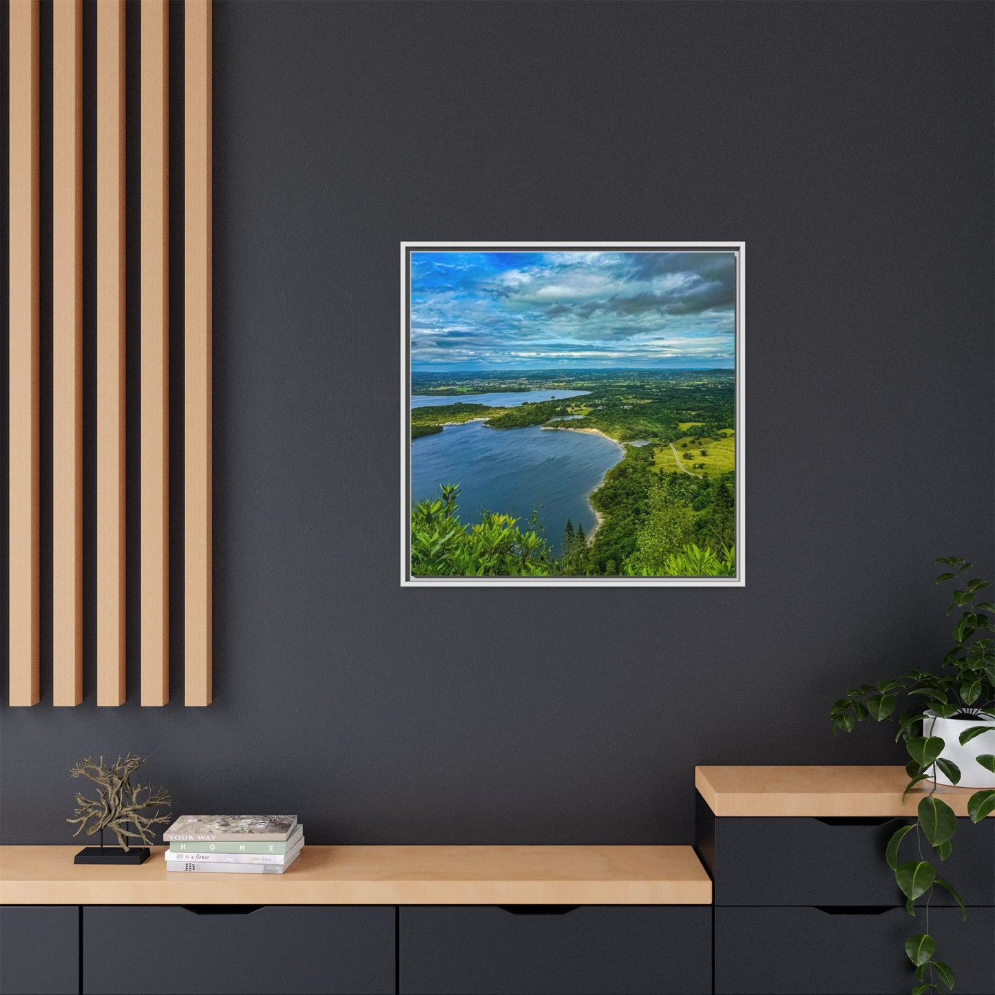 Killarney Trail 2 Matte Canvas, Framed (Multi-color)