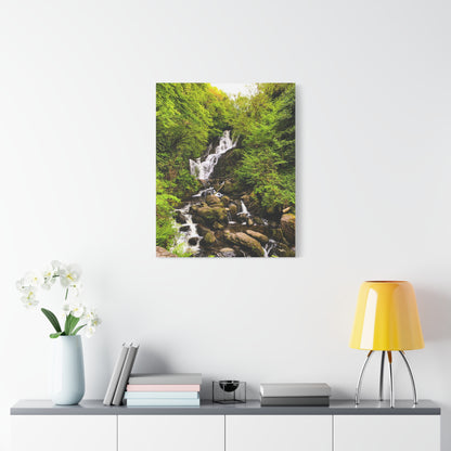 Torc waterfall Matte Canvas, Stretched, 1.25"