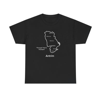 Antrim Unisex Heavy Cotton T-Shirt Black Edition