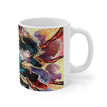 Anime-Inspired Ceramic Coffee Cups - 11oz & 15oz Perfect for Fans of Action & Adventure