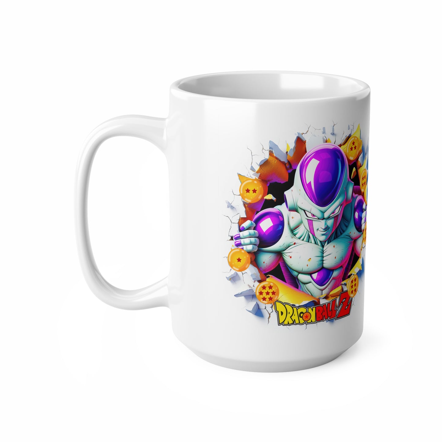 Dragon Ball Z Ceramic Coffee Mug - Frieza Design - 11oz & 15oz
