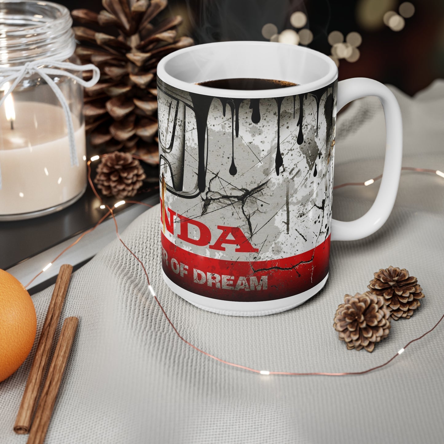 Honda Vintage Ceramic Coffee Mug - 11oz & 15oz - The Power of Dreams