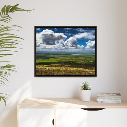 Kerry Panorama Matte Canvas, Framed (Multi-color)