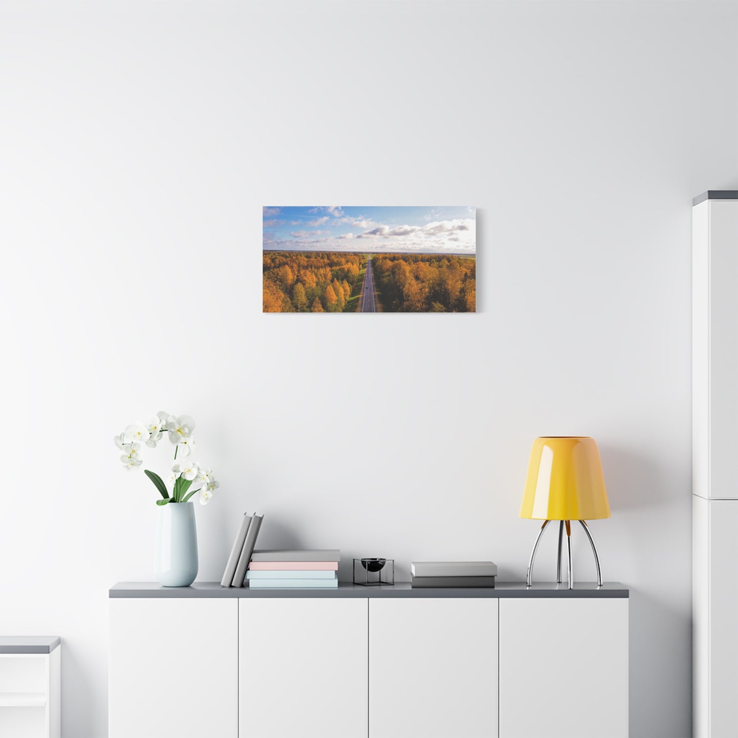 Somewhere in Lithuania Matte Canvas, Stretched, 1.25"