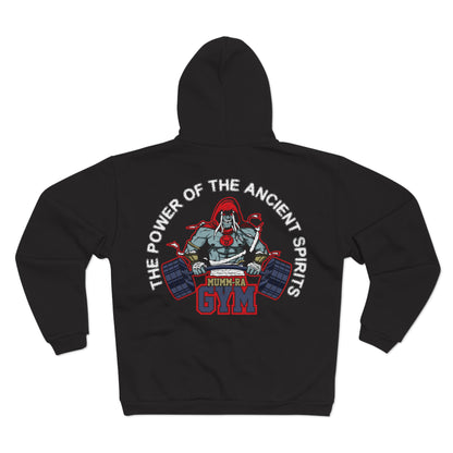 Gym Power Unisex Hooded Zip Sweatshirt