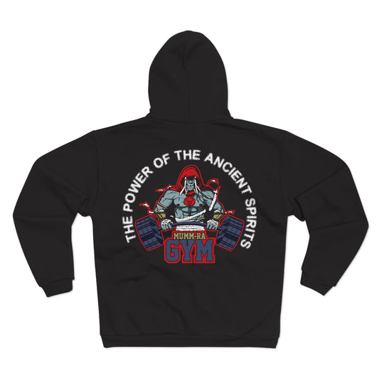 Gym Power Unisex Hooded Zip Sweatshirt